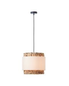 Rustic pendant light brown, Vibeke