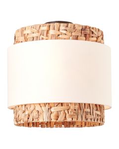 Rustic ceiling light brown, Vibeke