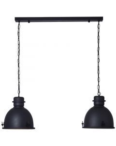Industrial pendant light black, Senna