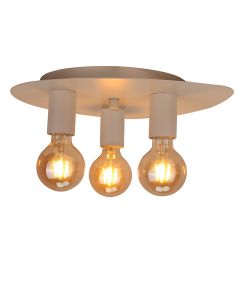 Metal ceiling spotlight cream, Leilani