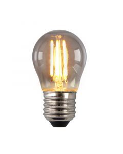 Dimmable E27 LED bulb, P45, 3w, smoke glass, 2200K