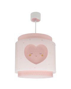 Pink children's pendant light plastic, Dreams