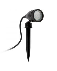 Black garden spike light plastic, Judy, IP44