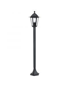 Black classic outdoor light aluminium, Alieke, IP44