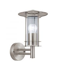 Silver modern outdoor light stainless steel, Arabella, IP44