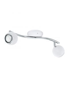 Chrome ceiling spotlight steel, Anissa