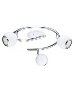 Chrome ceiling spotlight steel, Anissa