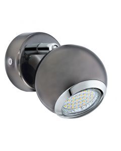 Chrome ceiling spotlight steel, Anissa