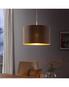 Golden modern pendant light fabric, Terme