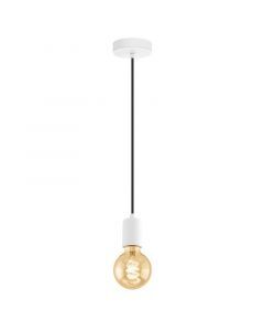 White pendant light metal, Christel