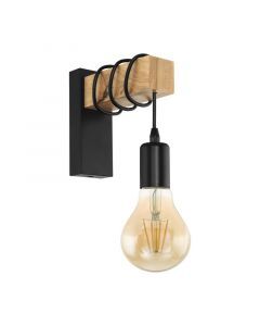 Wood wall light brown, Anton