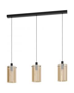 Amber modern pendant light glass, Ritesh