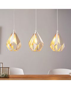 White design pendant light metal, Acri