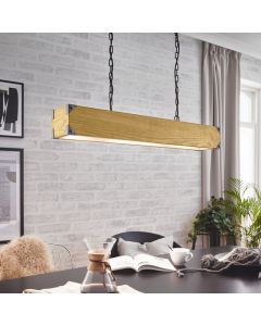 Wooden pendant light, Katrijn