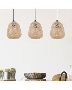 Wooden pendant light, Nicole