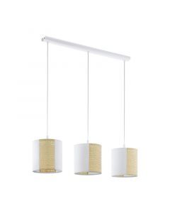 Paper pendant light white, Harmjan