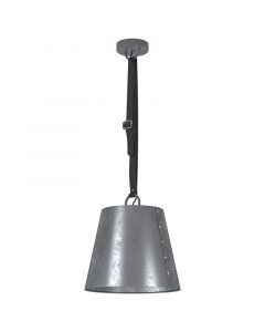 Grey industrial pendant light steel, Maichel