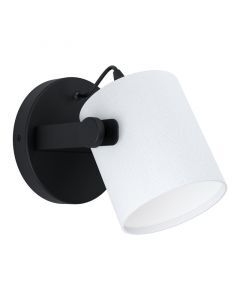 Wood wall light black, Kaspar