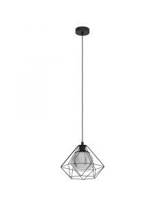 Black industrial pendant light steel, Yuen