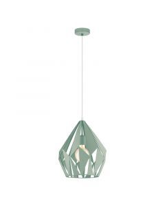 Green design pendant light metal, Acri