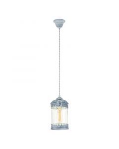Grey retro pendant light glass, Abdelouahid