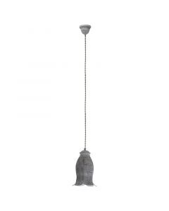 Grey oriental pendant light steel, Abdelrahman