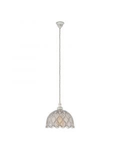 White oriental pendant light steel, Abdelrahman