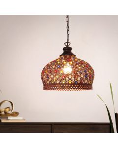 Copper oriental pendant light metal, Ahmad