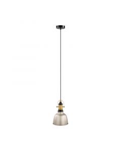 Nickel retro pendant light metal, Alain