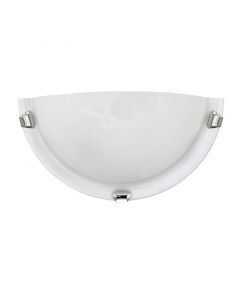 Chrome wall light glass, Alcor