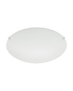 White flush ceiling light glass, Bada