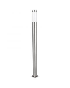 Silver outdoor light plastic, Carlein, IP44