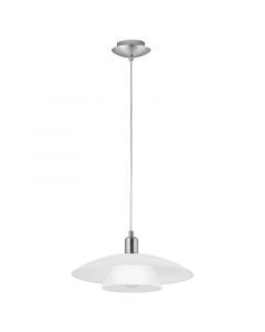 White design pendant light glass, Lariana