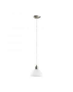 White design pendant light glass, Lariana