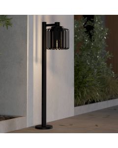 Black industrial outdoor light aluminium, Rebecca, IP65