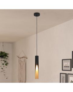 Brown modern pendant light aluminium, Aloysius