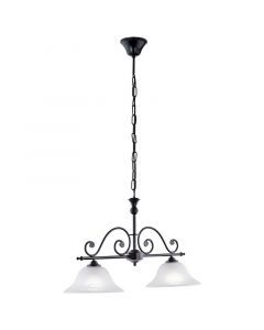White classic pendant light glass, Tesse