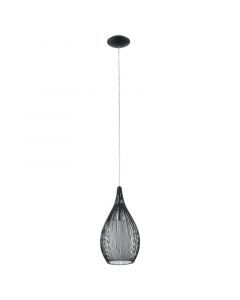 Black design pendant light glass, Maritima