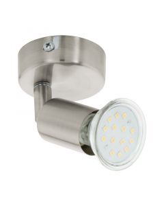 Nickel ceiling spotlight steel, Annelies