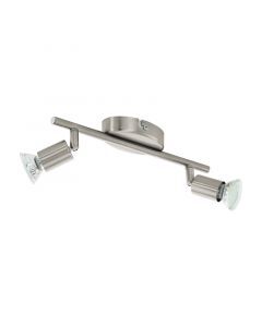 Nickel ceiling spotlight steel, Annelies