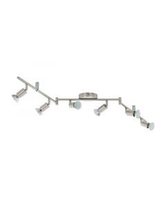 Nickel ceiling spotlight steel, Annelies