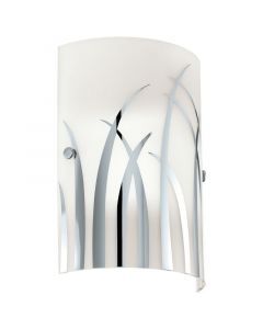 White design wall light glass, Ilyas