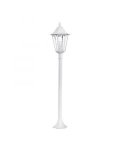 White classic outdoor light aluminium, Leanna, IP44