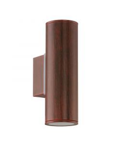 Brown modern outdoor light metal, Marlies, IP44