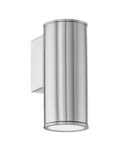 Silver modern outdoor light stainless steel, Marlies, IP44