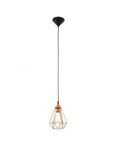 Copper industrial pendant light metal, Costel