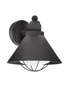 Black industrial outdoor light plastic, Alje, IP44
