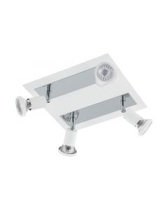 Chrome ceiling spotlight steel, Tisha
