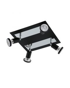 Chrome ceiling spotlight steel, Tisha