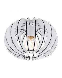 White design ceiling light wood, Kiran